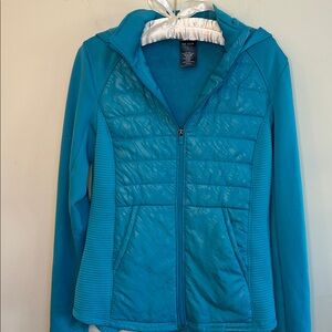 Tek Gear Women's Turquoise Puffer Jacket Size M